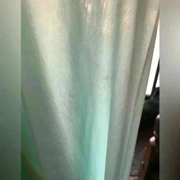 vtg viscose blue PJ bottoms women medium - Picture 5 of 5